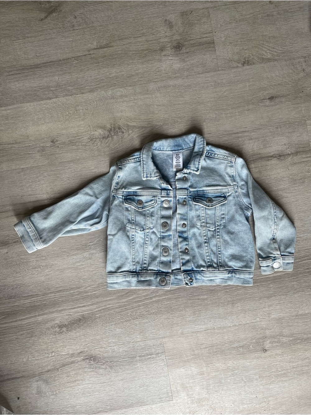 H&M Light Wash Denim Jacket for Kids